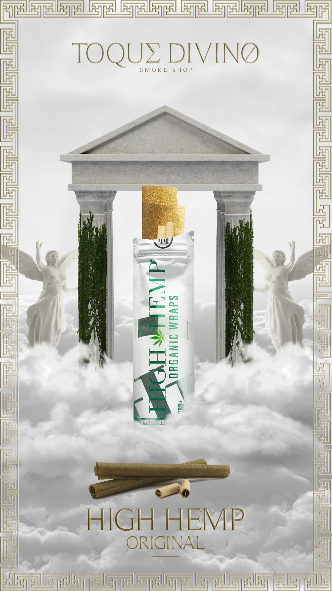 Toque Divino Smoke Polivalente Branding diseño